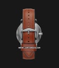 Fossil FS5513 The Minimalist Black Dial Brown Leather Strap-2