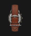 Fossil Townsman FS5522 Chronograph Grey Dial Brown Leather Strap-2