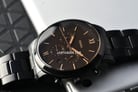 Fossil Neutra FS5525 Chronograph Black Dial Black Stainless Steel Strap-6