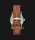 Fossil FS5540 The Commuter Mens Green Dial Brown Leather Strap-2