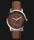 Fossil FS5543 Neutra Men Brown Dial Brown Leather Strap-0