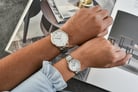 Fossil FS5562SET His And Her White Dial Stainless Steel Strap-7