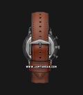 Fossil FS5582 Neutra Chronograph Mens Grey Dial Brown Leather Strap-2