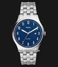 Fossil FS5593 Forrester Mens Blue Dial Stainless Steel Strap-0