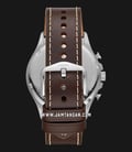 Fossil Forrester FS5608 Chronograph Men Dark Brown Dial Brown Leather Strap-2