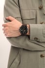 Fossil Forrester FS5608 Chronograph Men Dark Brown Dial Brown Leather Strap-5