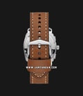 Fossil Machine FS5620 Chronograph Beige Dial Brown Leather Strap-2