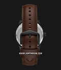Fossil Chapman FS5635 Brown Dial Brown Leather Strap-2