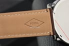 Fossil Copeland FS5664 Mens Grey Sunray Dial Brown Leather Strap-8