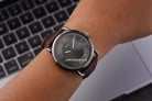 Fossil Copeland FS5664 Mens Grey Sunray Dial Brown Leather Strap-12
