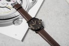 Fossil Copeland FS5666 Men Brown Dial Brown Leather Strap-3