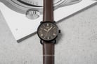 Fossil Copeland FS5666 Men Brown Dial Brown Leather Strap-4