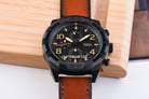 Fossil Bronson FS5714 Chronograph Black Dial Brown Leather Strap-6