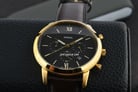 Fossil Neutra FS5763 Chronograph Men Black Dial Brown Leather Strap-5