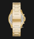 Fossil Garrett FS5772 Chronograph Men Gold Dial Gold Stainless Steel Strap-2