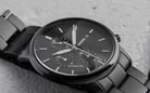 Fossil Minimalist FS5848 Chronograph Black Dial Black Stainless Steel Strap-3