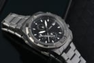 Fossil Bronson FS5852 Chronograph Black Dial Grey Stainless Steel Strap-4