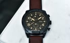 Fossil Bronson FS5875 Chronograph Brown Dial Dark Brown Leather Strap-3