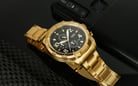 Fossil Bronson FS5877 Chronograph Black Dial Gold Stainless Steel Strap-3