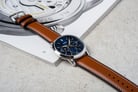 Fossil Neutra FS5903 Moonphase Men Blue Dial Brown Leather Strap-3