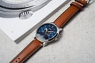Fossil Neutra FS5903 Moonphase Men Blue Dial Brown Leather Strap-5