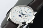 Fossil Neutra FS5905 Moonphase Men Silver Dial Dark Brown Leather Strap-6