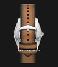 Fossil Machine FS5920 Men Three-Hand Blue Dial Brown Leather Strap-2