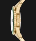 Fossil Blue FS5950 Men Green Dial Gold Stainless Steel Strap-1
