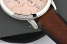 Fossil Neutra FS5982 Chronograph Rose Gold Dial Brown Eco Leather Strap-8