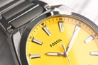 Fossil Everett FS5985 Yellow Dial Stainless Steel Strap-16