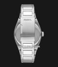 Fossil Everett FS6005 Pride Three-Hand Date Silver Dial Stainless Steel Strap-2