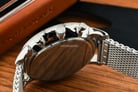 Fossil Neutra FS6020SET Chronograph Black Dial Stainless Steel Mesh Strap + Extra Bracelet Set-11