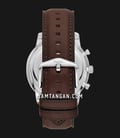 Fossil Neutra FS6024 Chronograph Men Black Dial Brown Leather Strap-2
