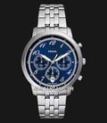 Fossil Neutra FS6025 Chronograph Blue Dial Stainless Steel Strap-0