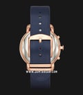 Fossil Q FTW1128 Taylor Hybrid Smartwatch Rose Gold Dial Navy Leather Strap-2