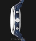 Fossil Q FTW1140 Grant Hybrid Smartwatch Blue Dial Blue Stainless Steel Strap-1