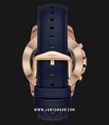 Fossil Q FTW1155 Grant Hybrid Smartwatch Navy Dial Navy Leather Strap-2