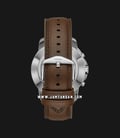Fossil Grant Hybrid Smartwatch FTW1156 Black Dial Dark Brown Leather Strap-2