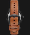Fossil Activist Luggage FTW1206 Hybrid Smartwatch Black Dial Brown Leather Strap-2