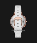 Fossil Q Harper FTW5048 Hybrid Smartwatch White Dial White Leather Strap-2