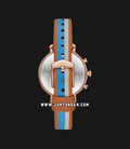 Fossil Q Cameron FTW5050 Hybrid Smartwatch Blue Dial Multicolour Leather Strap-2