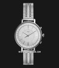Fossil Cameron Hybrid Smartwatch FTW5055 Ladies Silver Dial Stainless Steel Strap-0