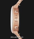 Fossil Q Venture Smartwatch FTW6011 Black Dial Rose Gold Stainless Steel Strap-1