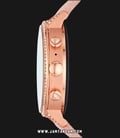 Fossil Q Venture Smartwatch FTW6015 Black Dial Pink Rubber Strap-1