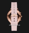 Fossil Charter FTW7013 Hybrid Smartwatch Silver Dial Pink Leather Strap-2