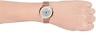 Fossil Charter FTW7014 Hybrid Smartwatch Silver Dial Rose Gold Mesh Strap-3