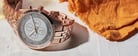 Fossil Charter FTW7014 Hybrid Smartwatch Silver Dial Rose Gold Mesh Strap-4