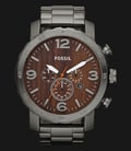 Fossil JR1355 Nate Chronograph Stainless Steel-0