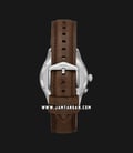 Fossil The Archival LE1059 Starmaster Beige Dial Dark Brown Leather Strap-2