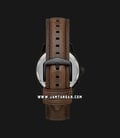 Fossil The Archival LE1084 Starmaster Brown Dial Dark Brown Leather Strap-2